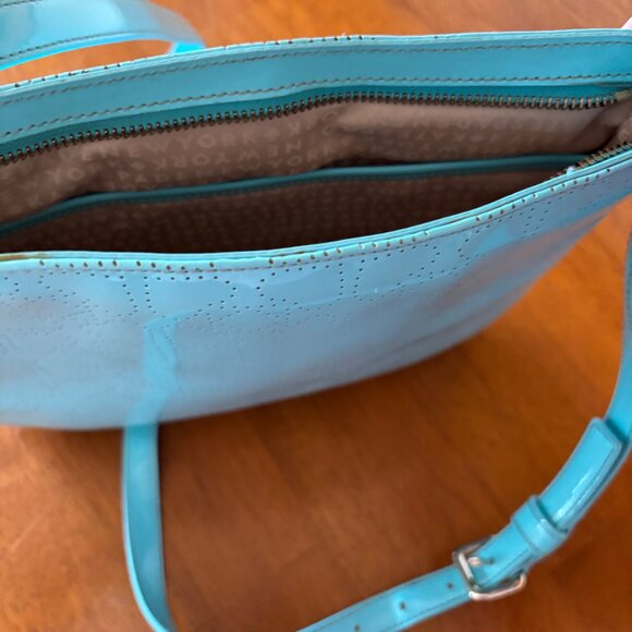 Kate Spade Large Swingpack Crossbody Teal Blue New without tags - Picture 6 of 7